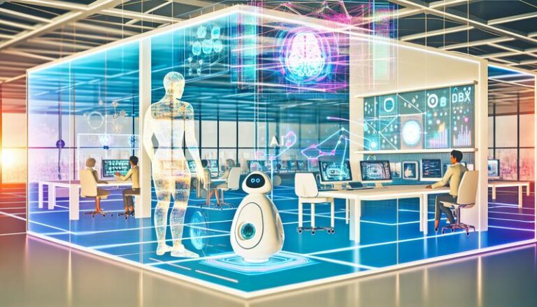 Футуристический офис 2025