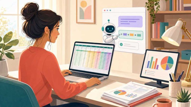 Иллюстрация к статье: Нейросети для Excel и таблиц: как ускорить работу с данными